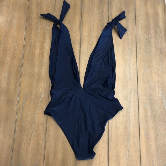 aerie Other - NWT - AE Aerie Sexy Navy One Piece Swim ☀️